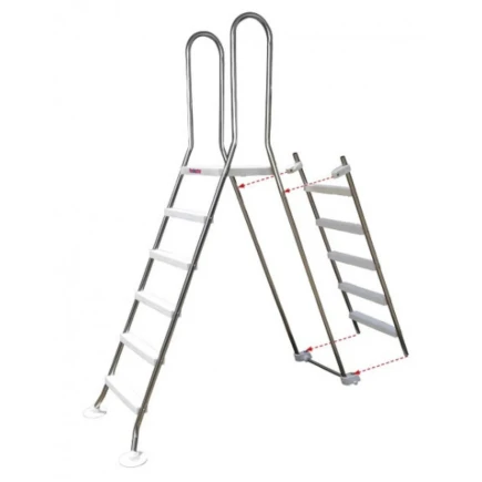 New Plast Scaletta Top Inox Safe