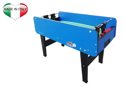 Calciobalilla Roberto Sport Tam Tam Blu senza gettoniera