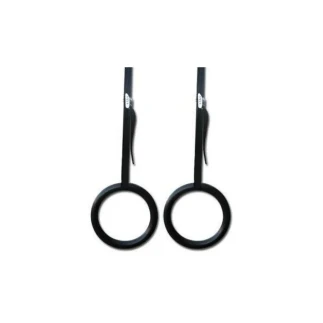 Coppia anelli da ginnastica con cinghie nylon regolabili 