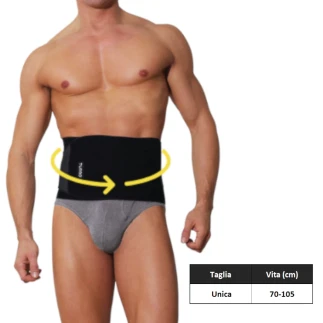 SLIMAGRA Slimmy Cintura snellente termoattiva Unisex SL467