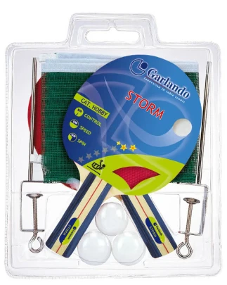 GARLANDO  Set Storm Plus  Tennis Tavolo  Tavoli da Ping Pong