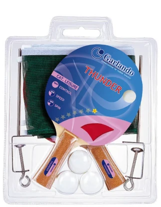 GARLANDO  Set Thunder Plus  Tennis Tavolo  Tavoli da Ping Pong