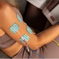 Elettrodi I-Tech Elettrodi rettangolari jack 2mm