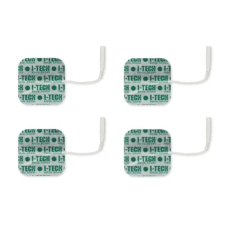I-TECH elettrodi  adesivi pregellati con attacco jack 2mm