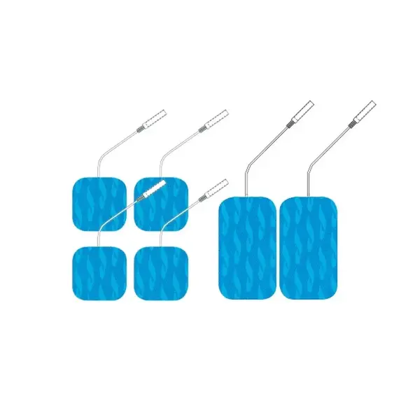 Elettrodi New Age Set elettrodi pre-gel clip (n.4 cm 48×48 + n.2 cm 50×100)
