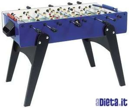 Calciobalilla da interno Garlando F-10 blu con aste uscenti