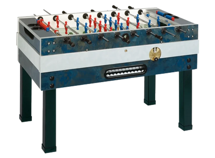 Garlando Linea Bar NEW Deluxe con aste rientranti e gettoniera - Calcio Balilla (invio gratuito)