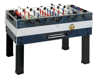 GARLANDO  Linea Bar Deluxe Outdoor con aste uscenti e gettoniera  Calcio balilla - Calcetti