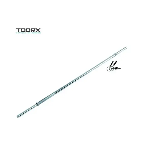 Dischi e Bilancieri Toorx BCF-150 Bilanciere cromato 150 cm chiusura a molla