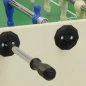 Calciobalilla da esterno Garlando Open Air con aste uscenti e gambe pieghevoli