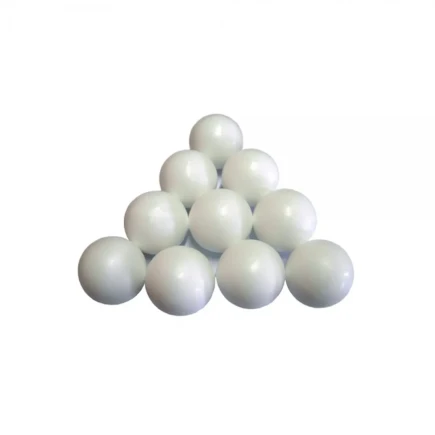 10 Palline bianche per Calcio Balilla 