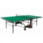 Tavoli da Ping Pong Garlando Master Indoor verde con ruote