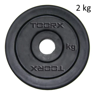 Disco Ghisa gommato 2 Kg