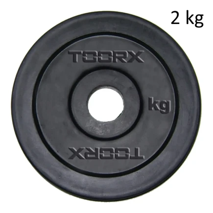 Disco Ghisa gommato 2 Kg