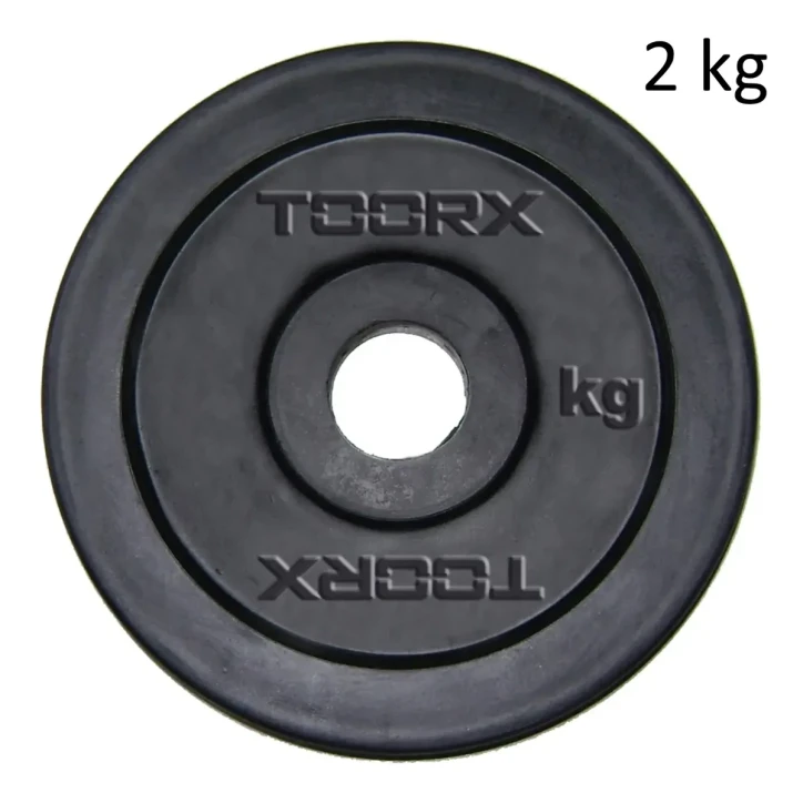 Disco Ghisa gommato 2 Kg