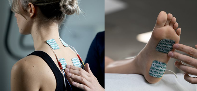 Applicazione Elettrodi Elettrostimolazione