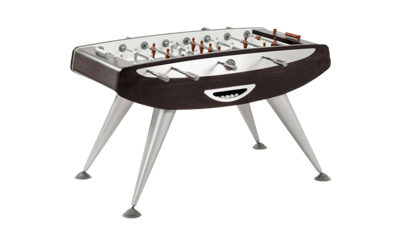 calcio balilla piano vetro
