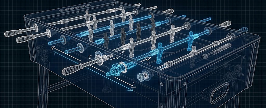 calciobalilla struttura