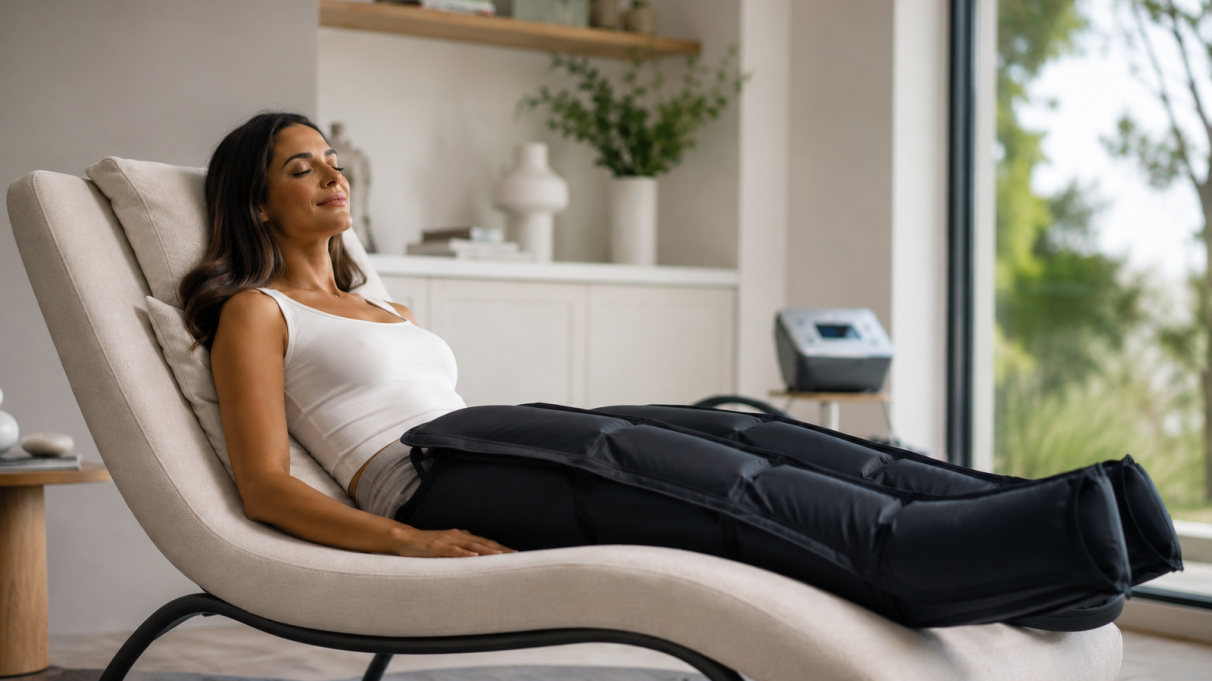 Come funziona un dispositivo per pressoterapia