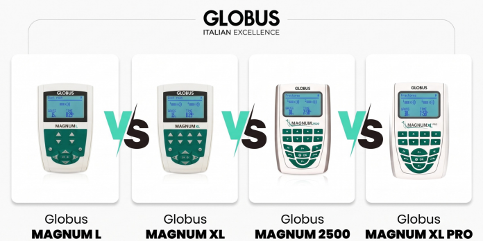 Magnetoterapia Globus Magnum L, XL, 2500 e XL Pro